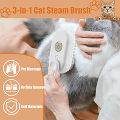 Cepillo de la marca Generic antiestático para mascotas: menor estática y pelo más manejable.