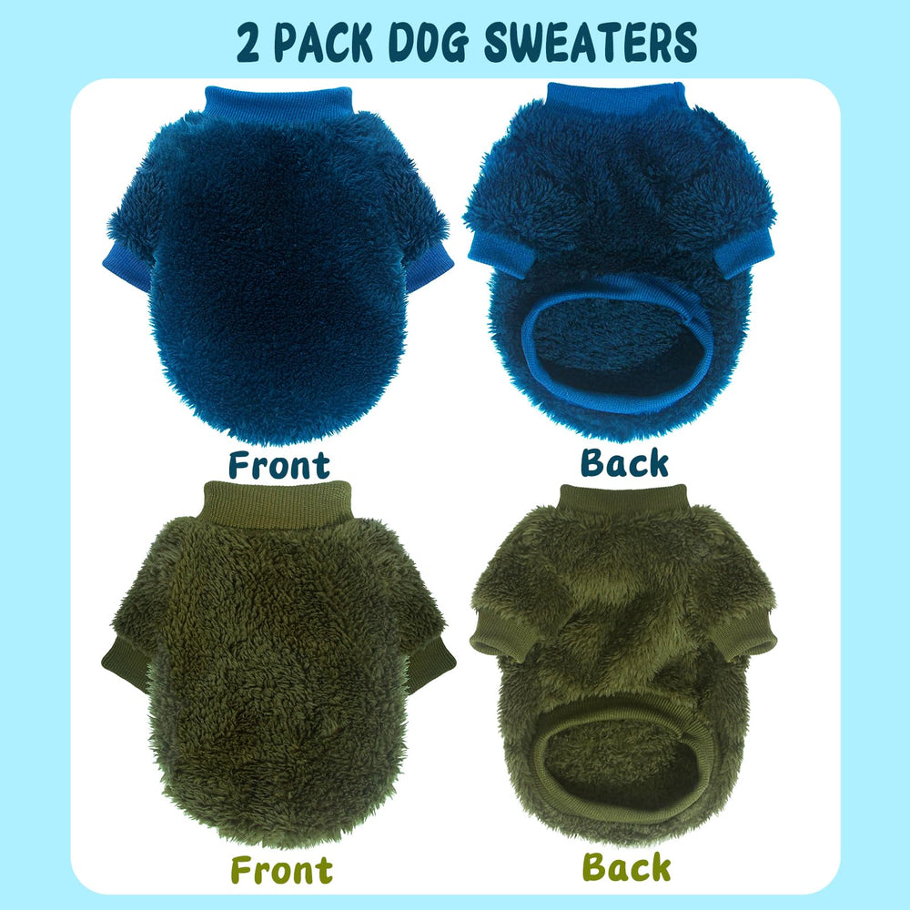 Conjunto en verde oscuro para perros pequeños, cómodo y seguro.