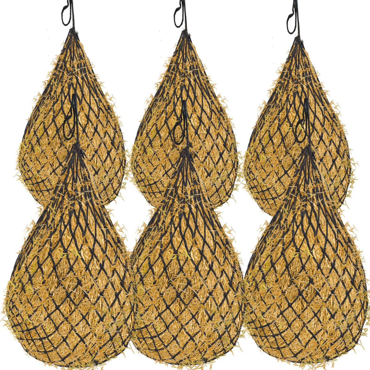 Bolsas de heno Generic de 40 pulgadas para caballos, reducen desperdicios.