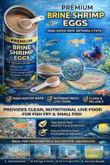 Nauplios de artemia de Generic: alimento vivo para crías.