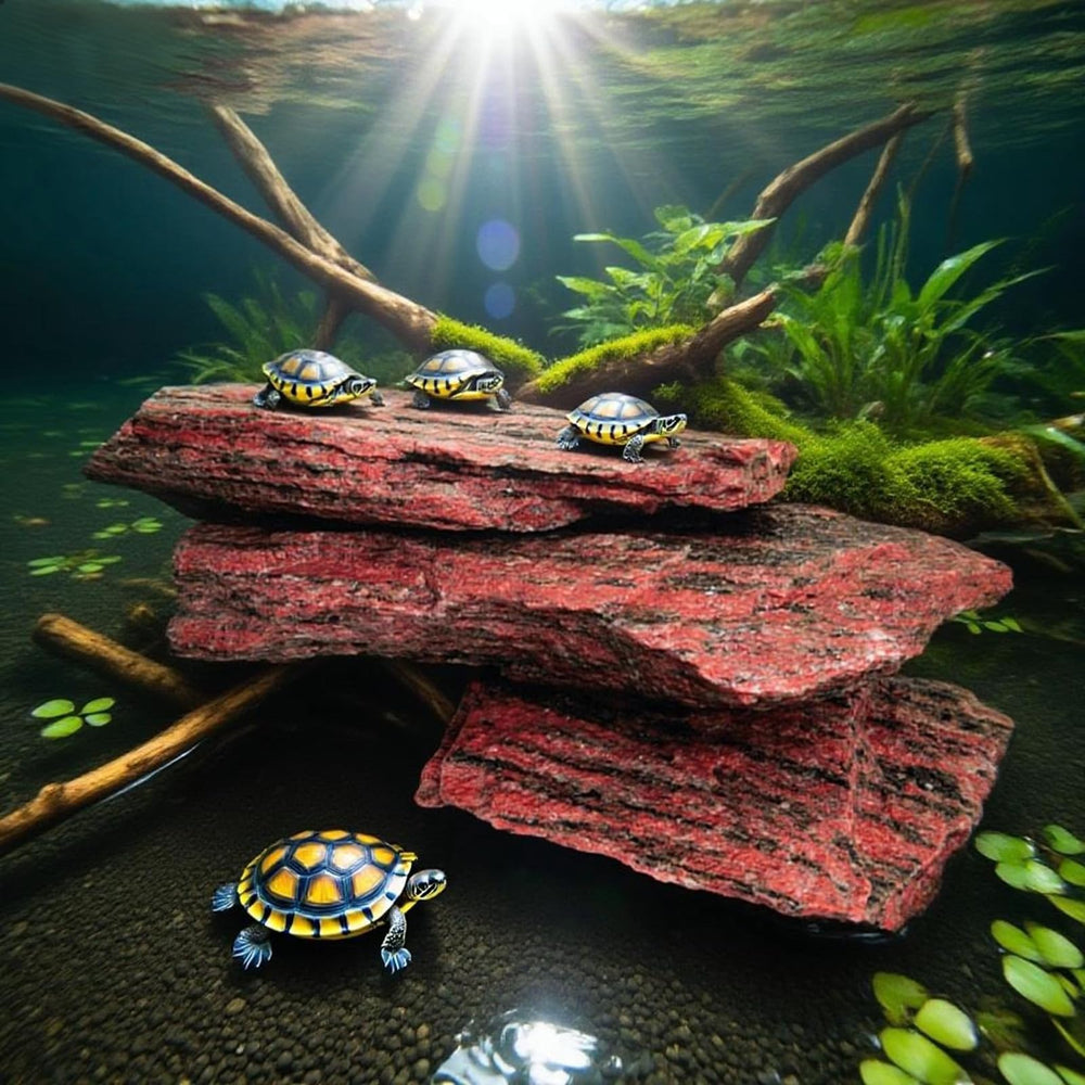 Piedra pizarra natural Generic para dioramas de acuario, gran pieza para paisaje.