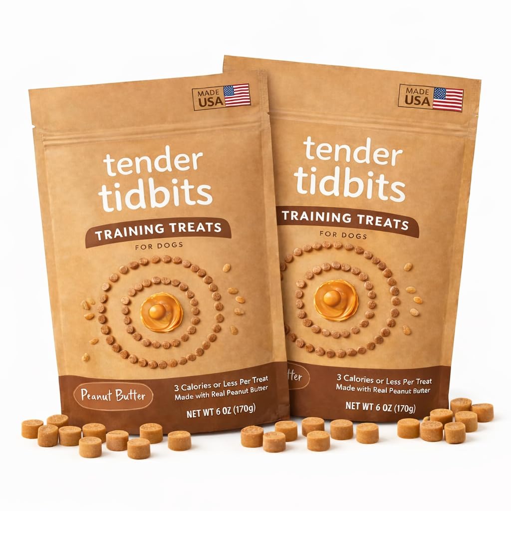 Premios suaves de Generic para entrenamiento, sabor mantequilla de cacahuete, 12oz, ideales para cachorros.