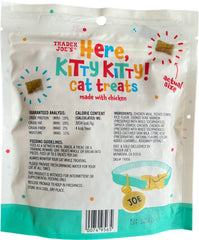 Genérico Premios para Gato con Pollo, interior suave, perfecto para entrenamiento y snack ocasional.