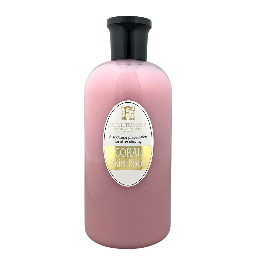 Geo F. Trumper Skin Food Coral, bálsamo multiuso para piel suave y nutrida.