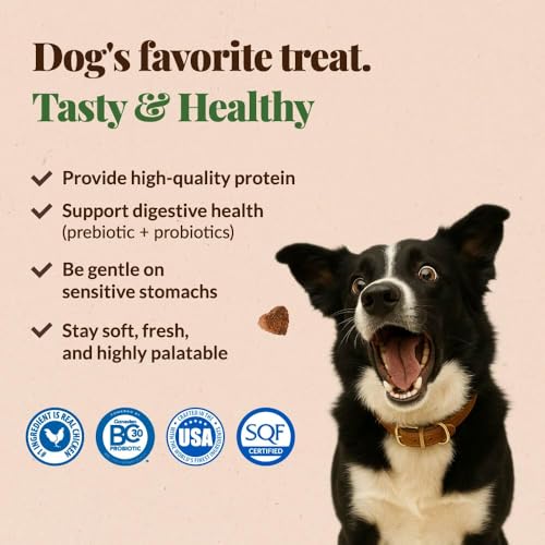 Get Naked Biteables: textura de golosinas suaves para premiar al perro.