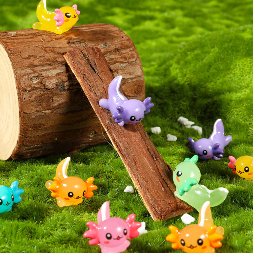 GGSTDDUP axolotl púrpura, regalo único para celebraciones y ideas decorativas.
