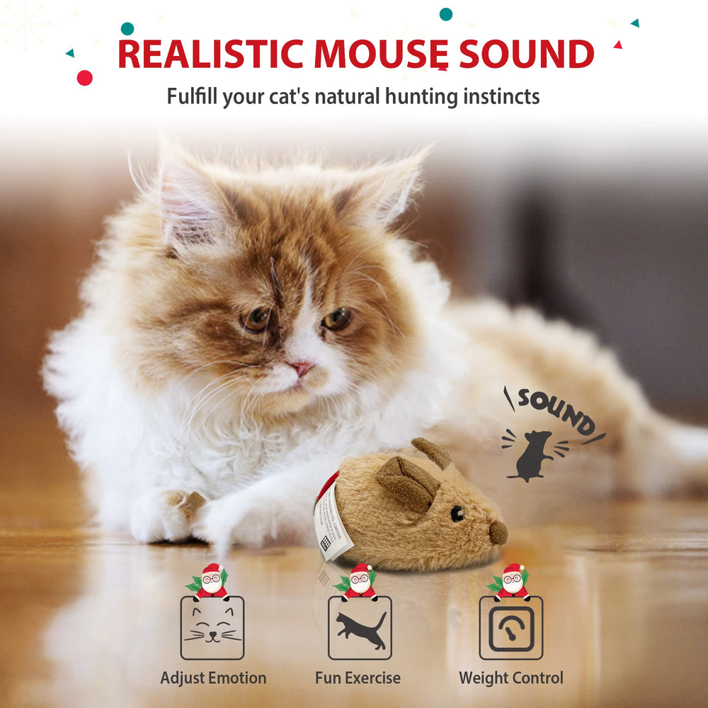 Gigwi ratón con materiales seguros y peluche suave para juego prolongado.