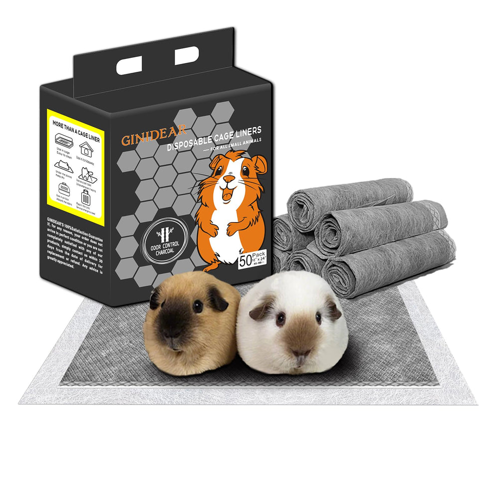 Ginidear cobaya almohadillas absorbentes con carbón activado para control de olores.