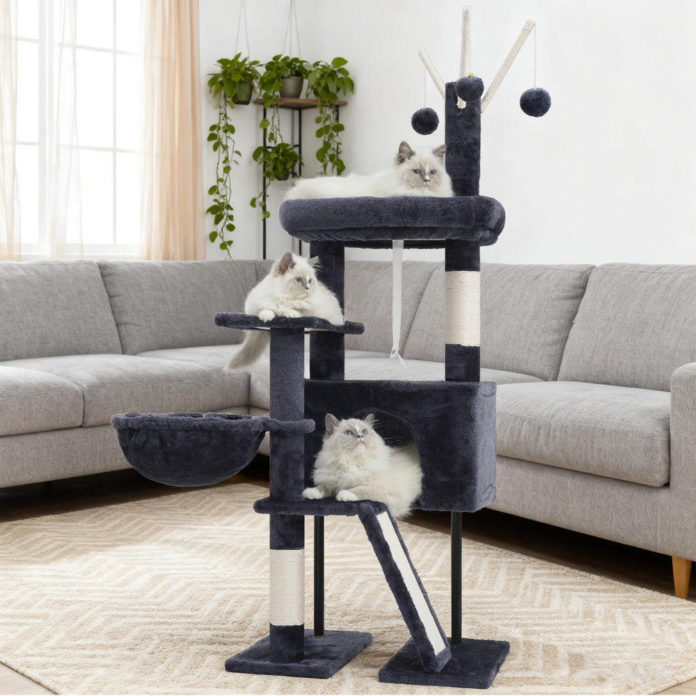 Gitelsnour árbol para gatos plataforma removible para limpieza fácil