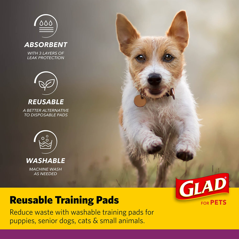 GLAD almohadilla con 3 capas de protección para evitar derrames