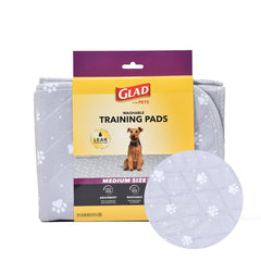 GLAD almohadilla de entrenamiento lavable 24x36 con patas grises para uso diario