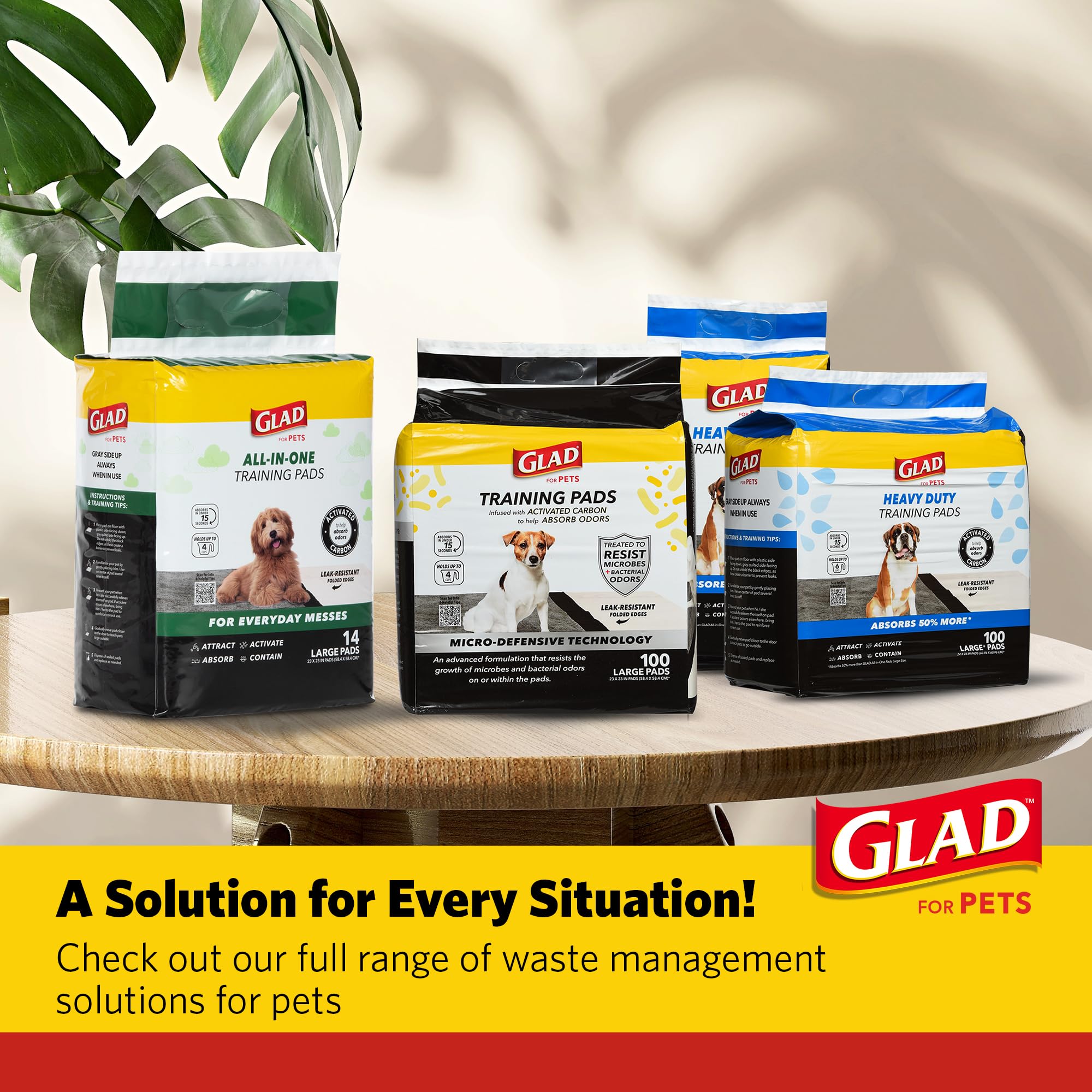 Glad para Mascotas: tapete multiuso para interiores, sirve como forro de jaula y secado de patas.