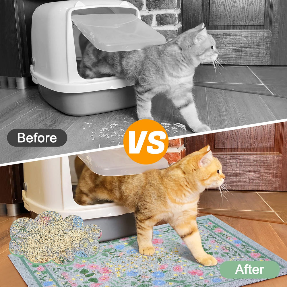 Alfombrilla Glittme lavable y duradera para gatos