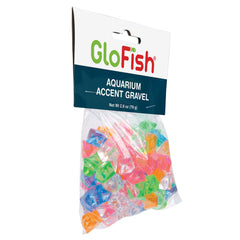 GloFish grava acento colores vibrantes para complementar plantas y ornamentos.