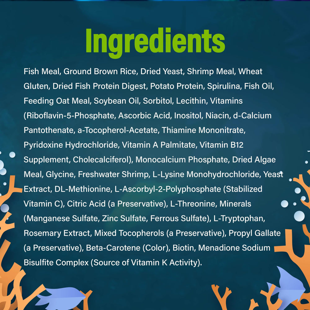 GloFish, alimento para peces tropicales, aporta nutrición equilibrada para el crecimiento.