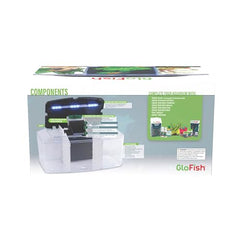 La iluminación LED del GloFish Betta Trilogy con modo blanco para colores brillantes.