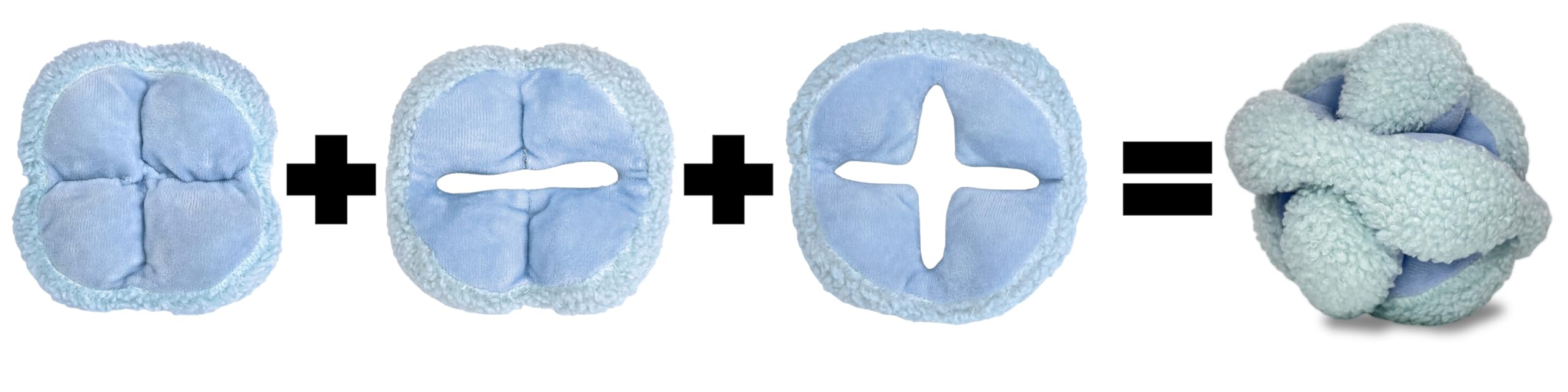 Glory To Dog Blue Snuffle Knot: zonas escondidas para premios que estimulan olfato y exploración.