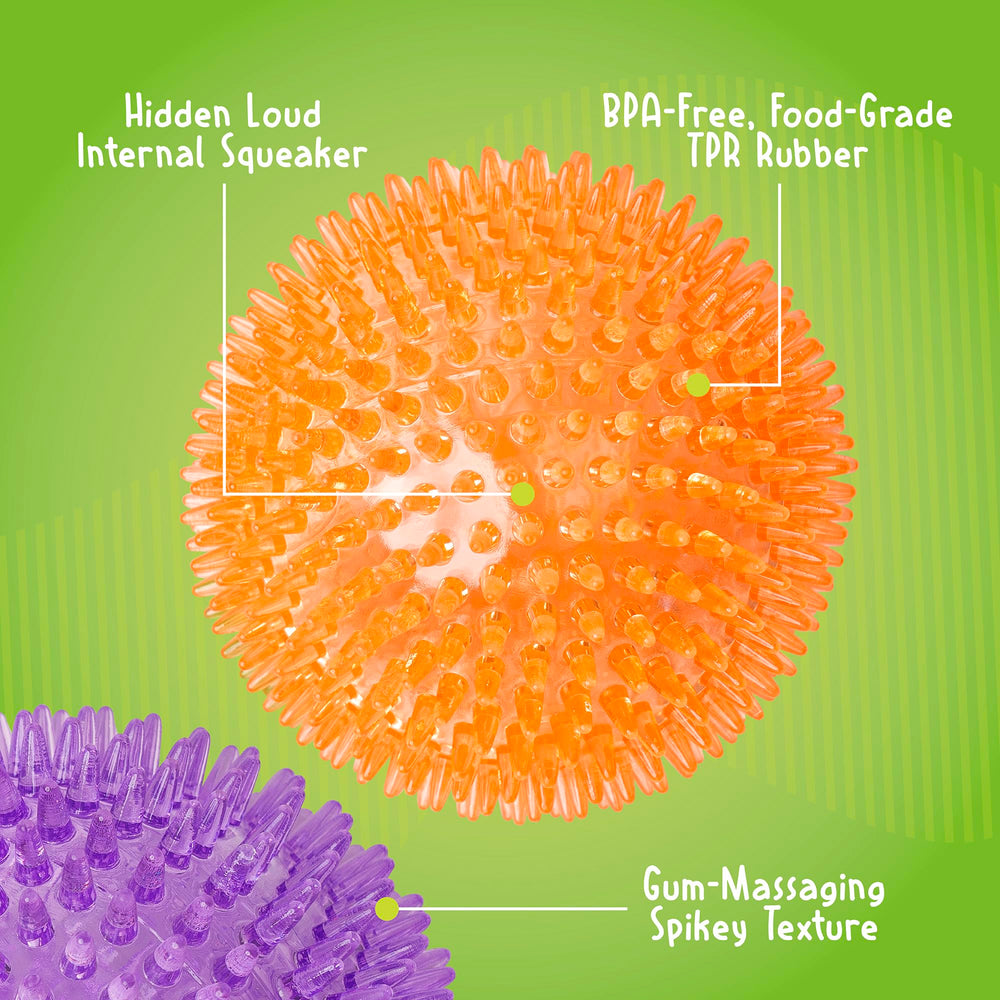 Gnawsome bola diámetro 4.5 pulgadas para perros grandes y mordidas enérgicas.
