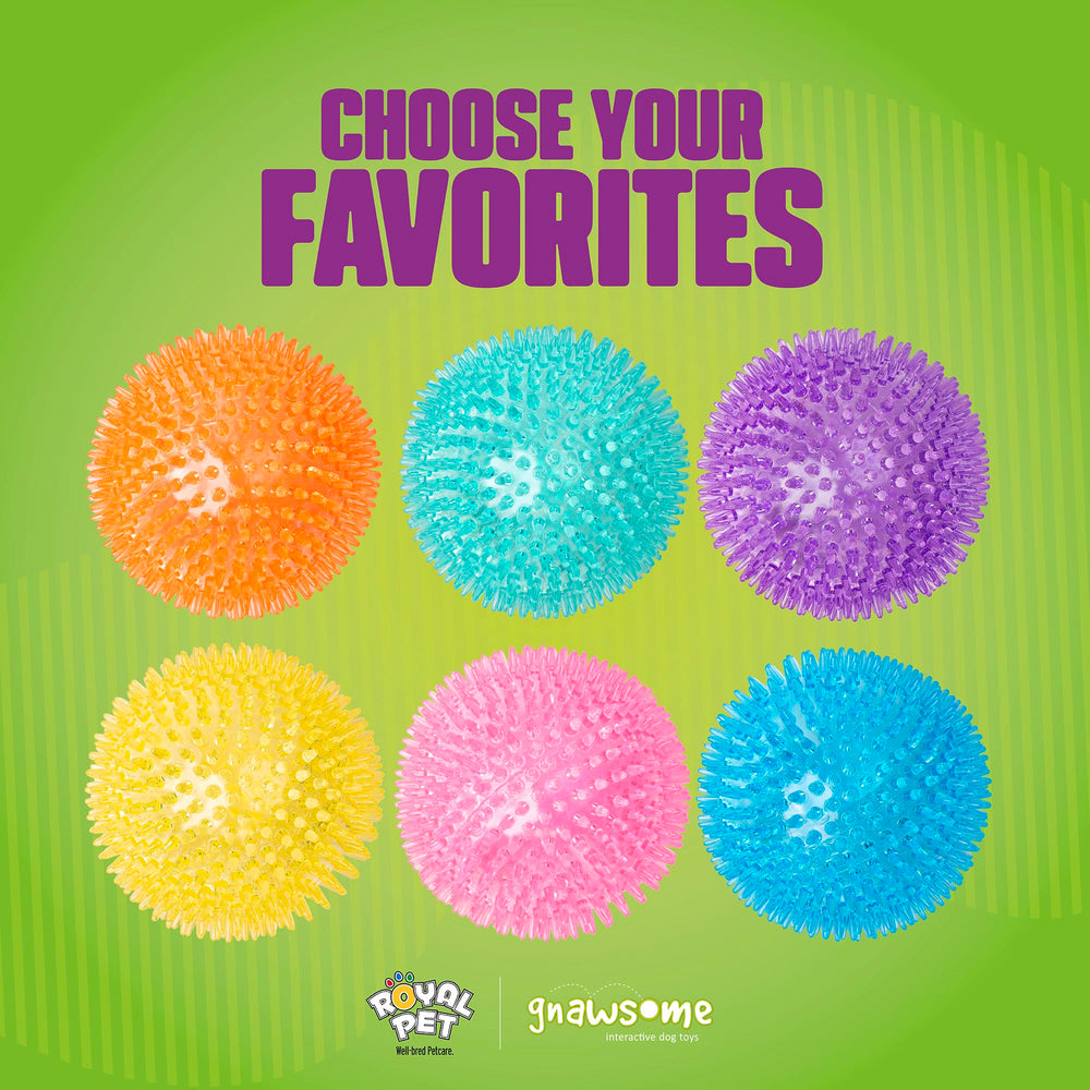 Gnawsome bola tamaño grande ideal para perros grandes que juegan fuerte.