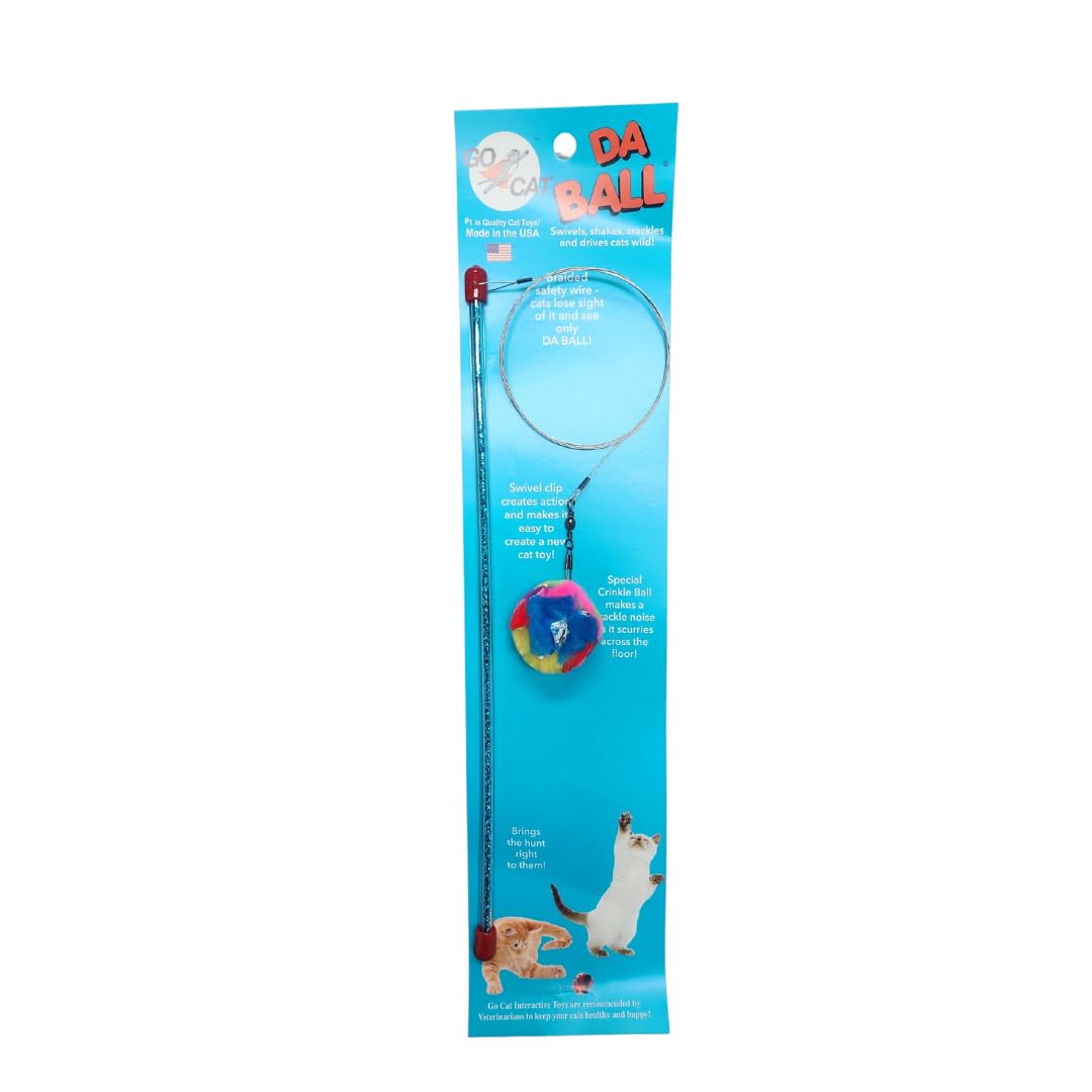 GoCat Da Ball: ejercicio interactivo para gatos con juego de pelotas.