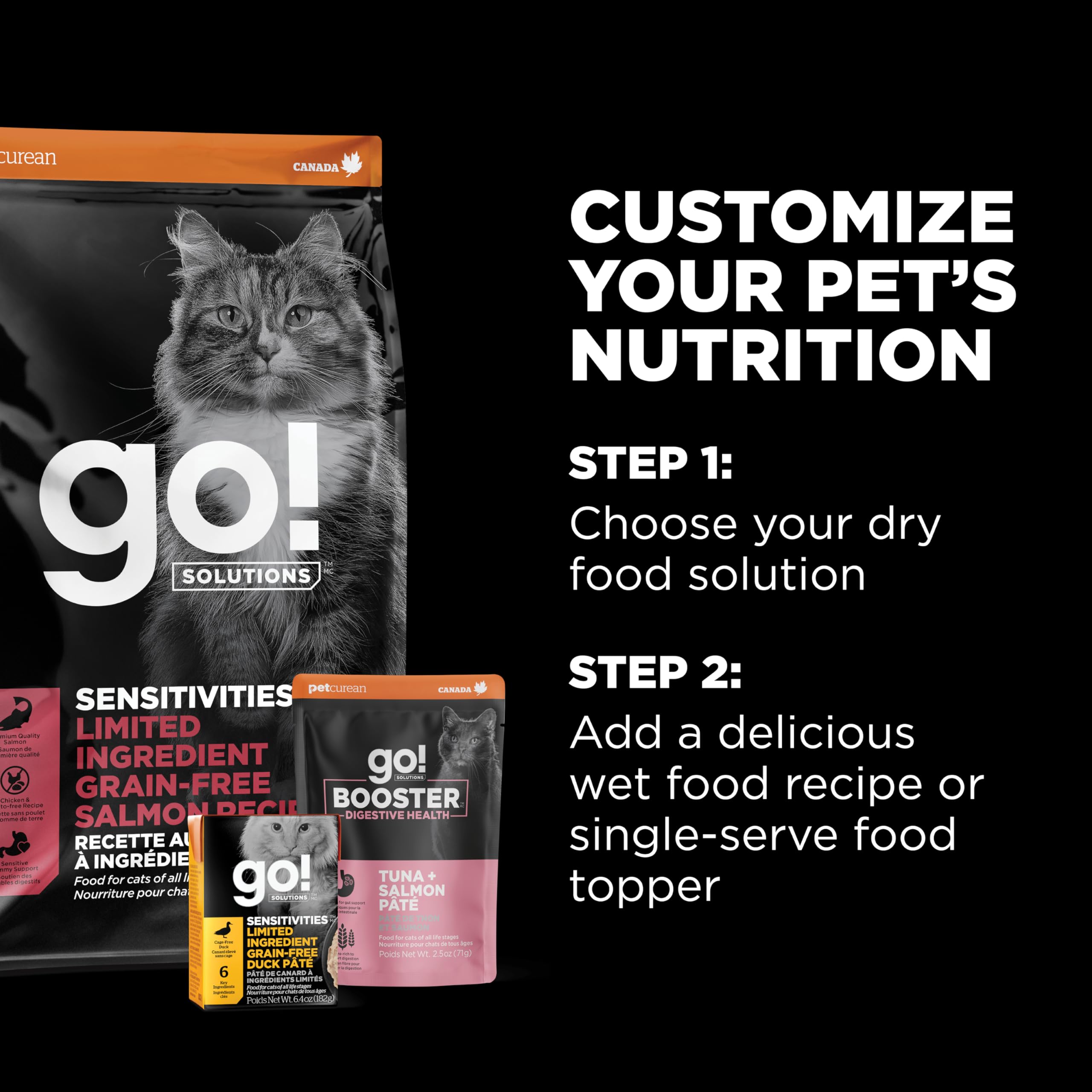 Go! Solutions Sensibilidades sin conservantes ni colorantes artificiales