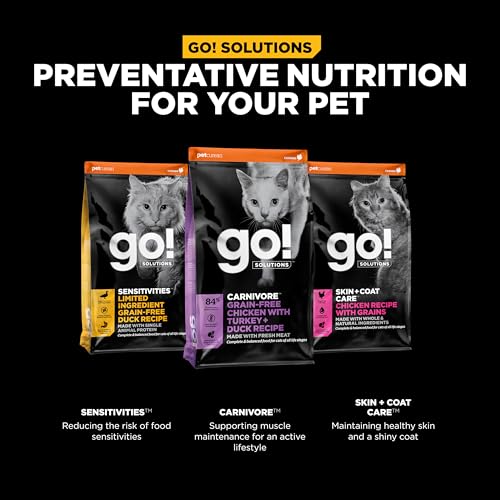 Go! Solutions Carnivore fibra prebiótica para digestión suave en croqueta