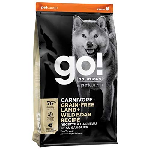 Go! Solutions Carnivoro Cordero y Jabali Salvaje, bolsa de comida para perros, favorece energia y digestion
