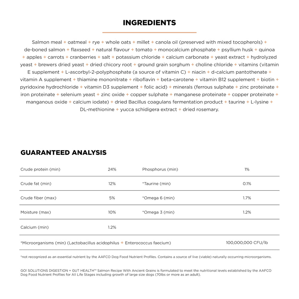 Go! Solutions Probiótico y prebiótico: nutrición para la microbiota intestinal