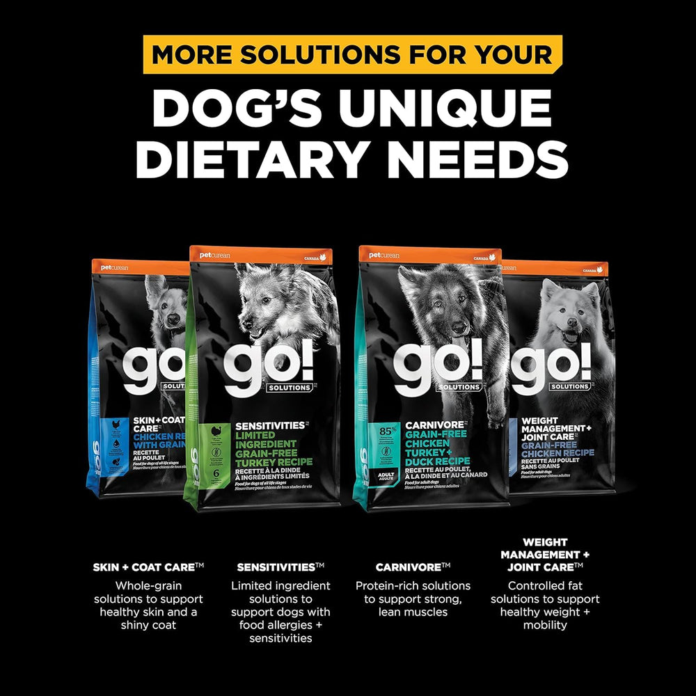 Go! Solutions Digestión es apta para todas las tallas y razas.
