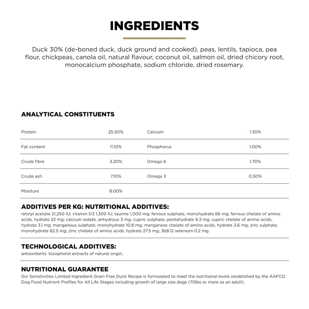 Go! Solutions Sensibilidades, fibra prebiótica de chicoria para digestión saludable.