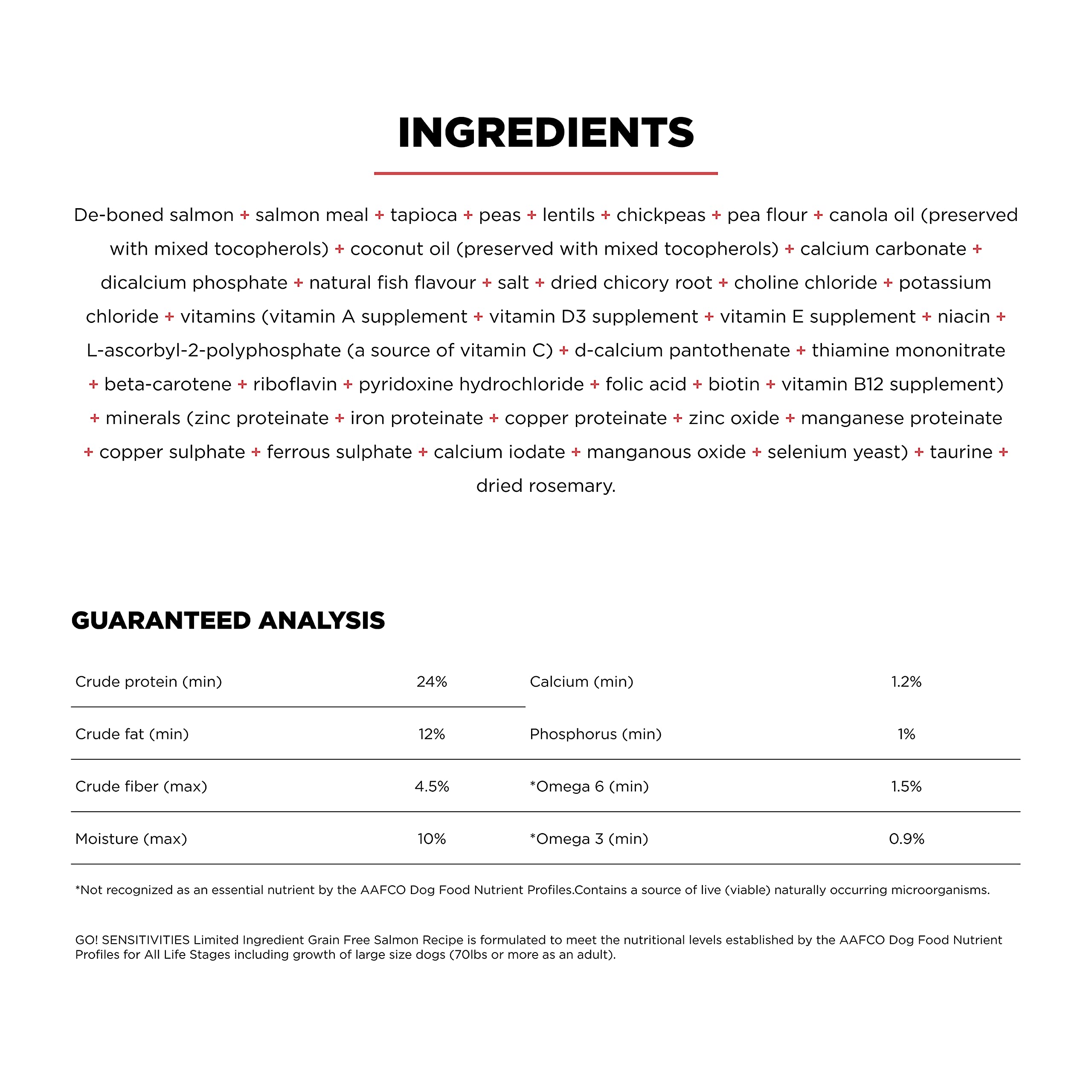 Go! Solutions Sensitivities sin granos ni gluten para una digestión suave.