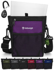 Gobeigo bolsa de golosinas para perros con cierre magnético para salidas seguras.