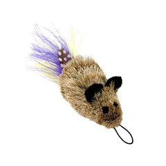 GoCat ratón de plumas, juguete para gatos que estimula la caza y el juego