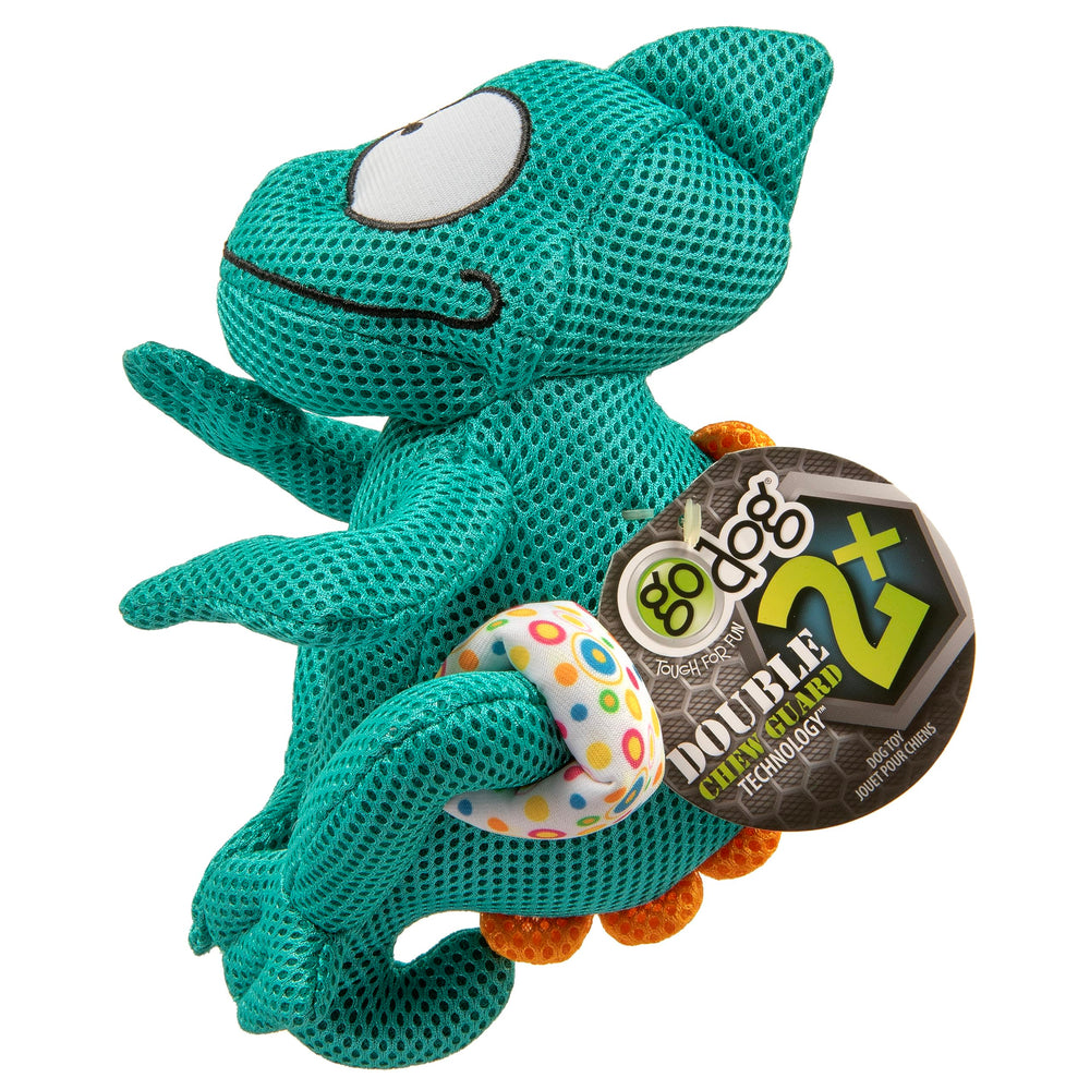goDog camaleón Amphibianz tacto suave y sonido chirriante para juego interactivo