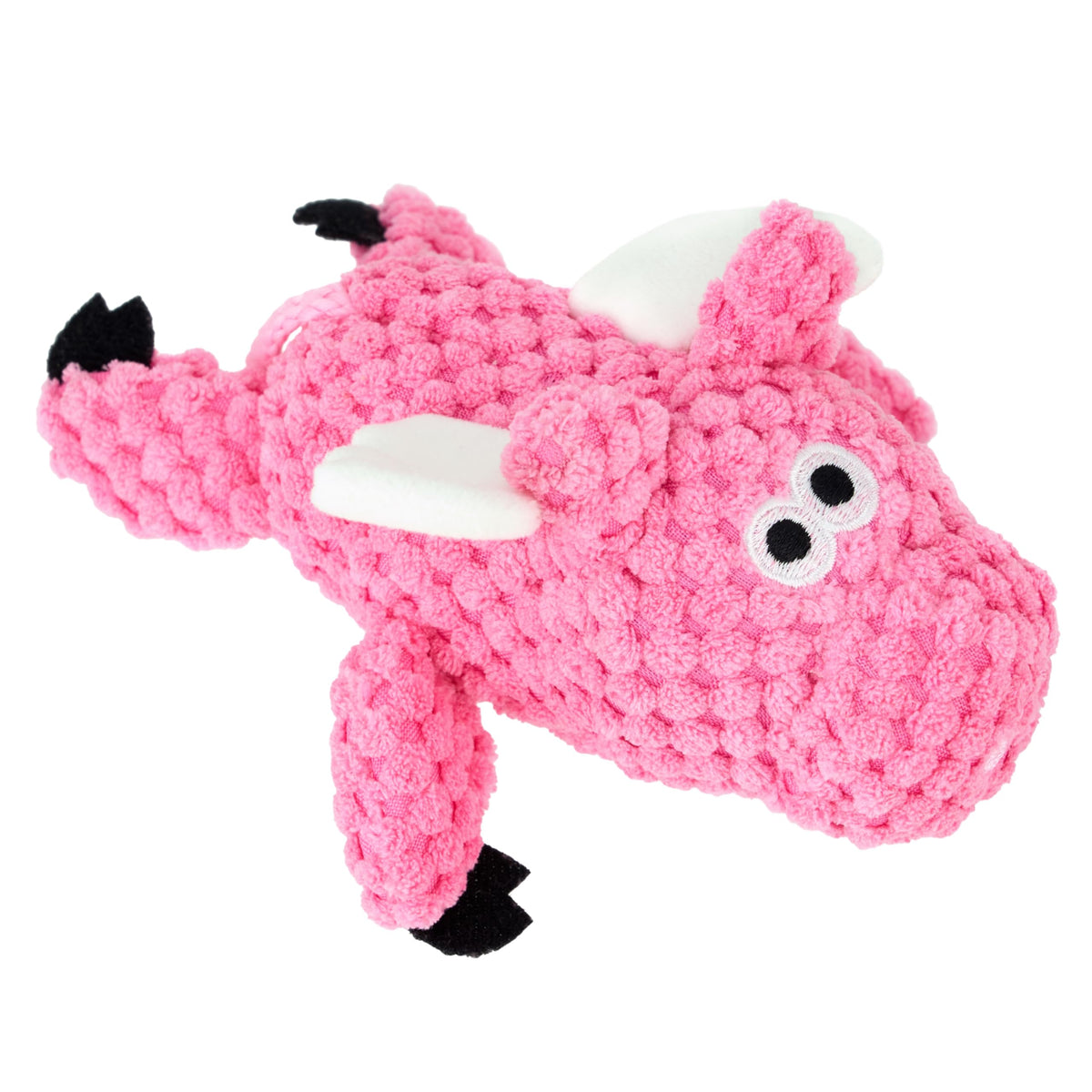 goDog cerdito volador con chirriador, perfecto para juego activo