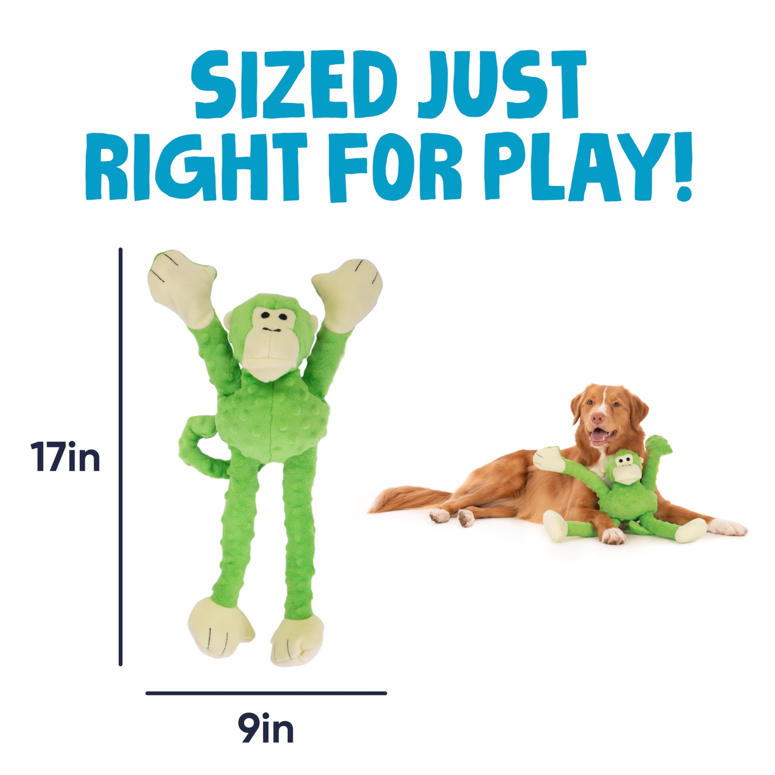 goDog Crazy Tugs Monkeys brazos de tracción para juego interactivo.