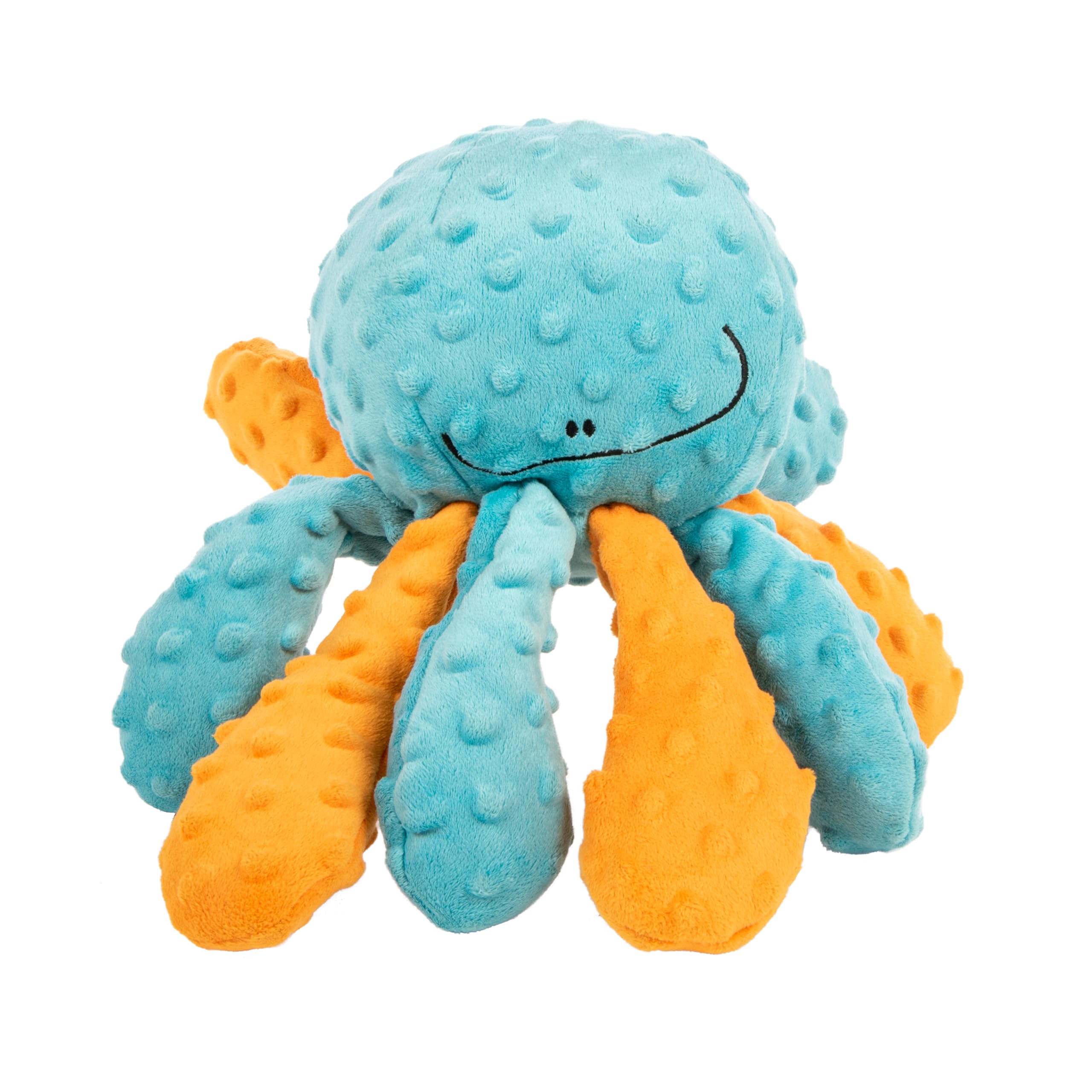 godog Crazy Tugs Pulpo Chillido, diseño suave y duradero para juego de tira y afloja.
