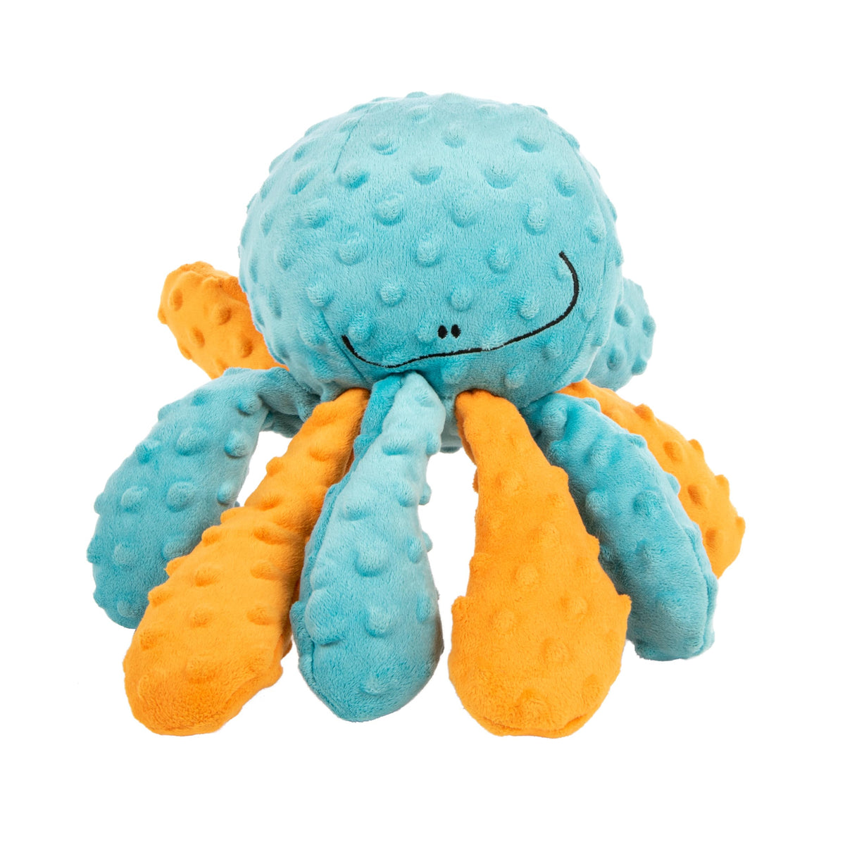 godog Crazy Tugs Pulpo Chillido, diseño suave y duradero para juego de tira y afloja.