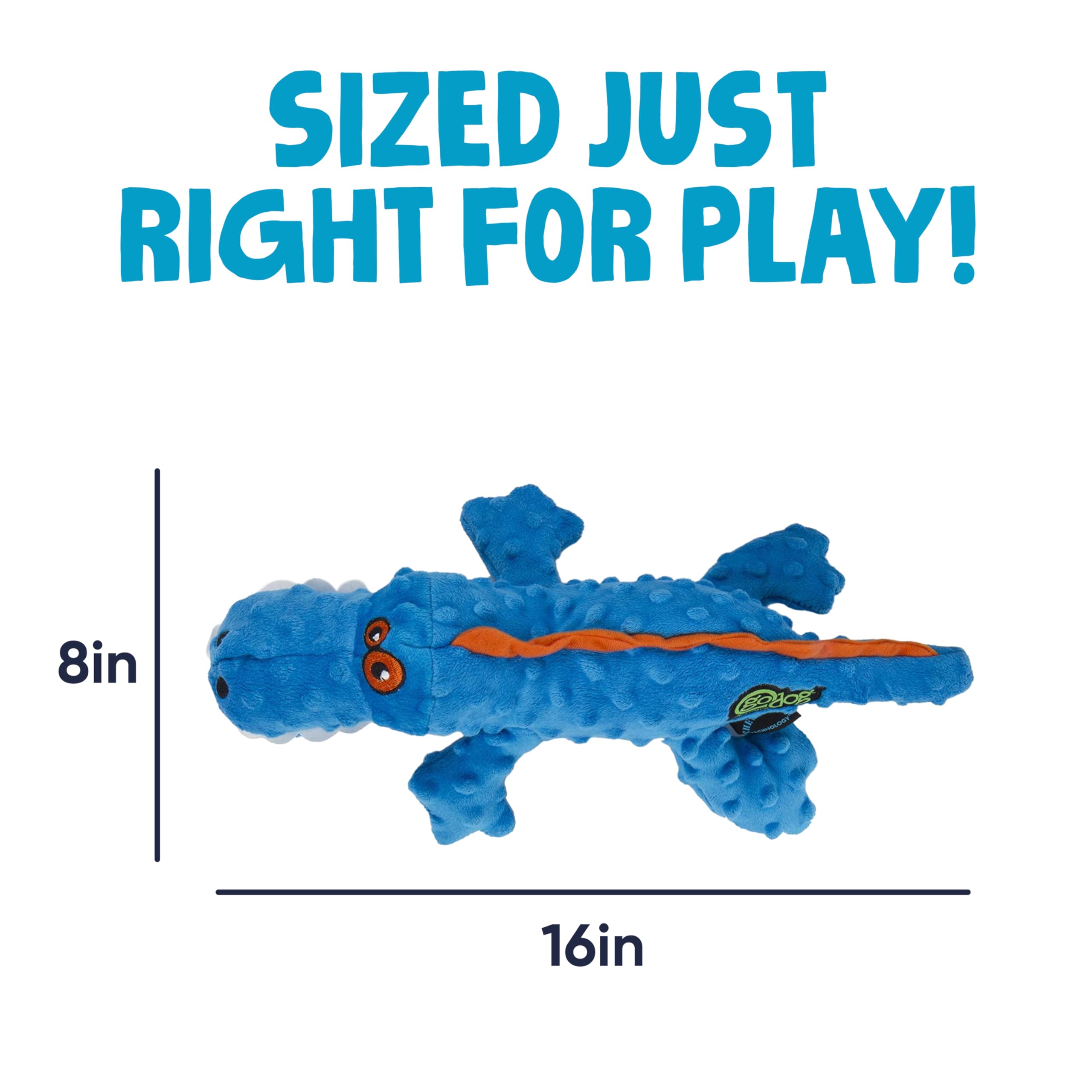 goDog Gators: textura burbuja para exploración táctil y juego.
