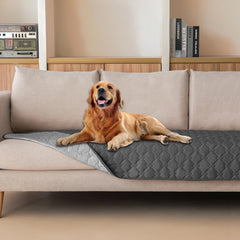 Gogobunny funda doble cara con diseño de cuadros para protección de muebles
