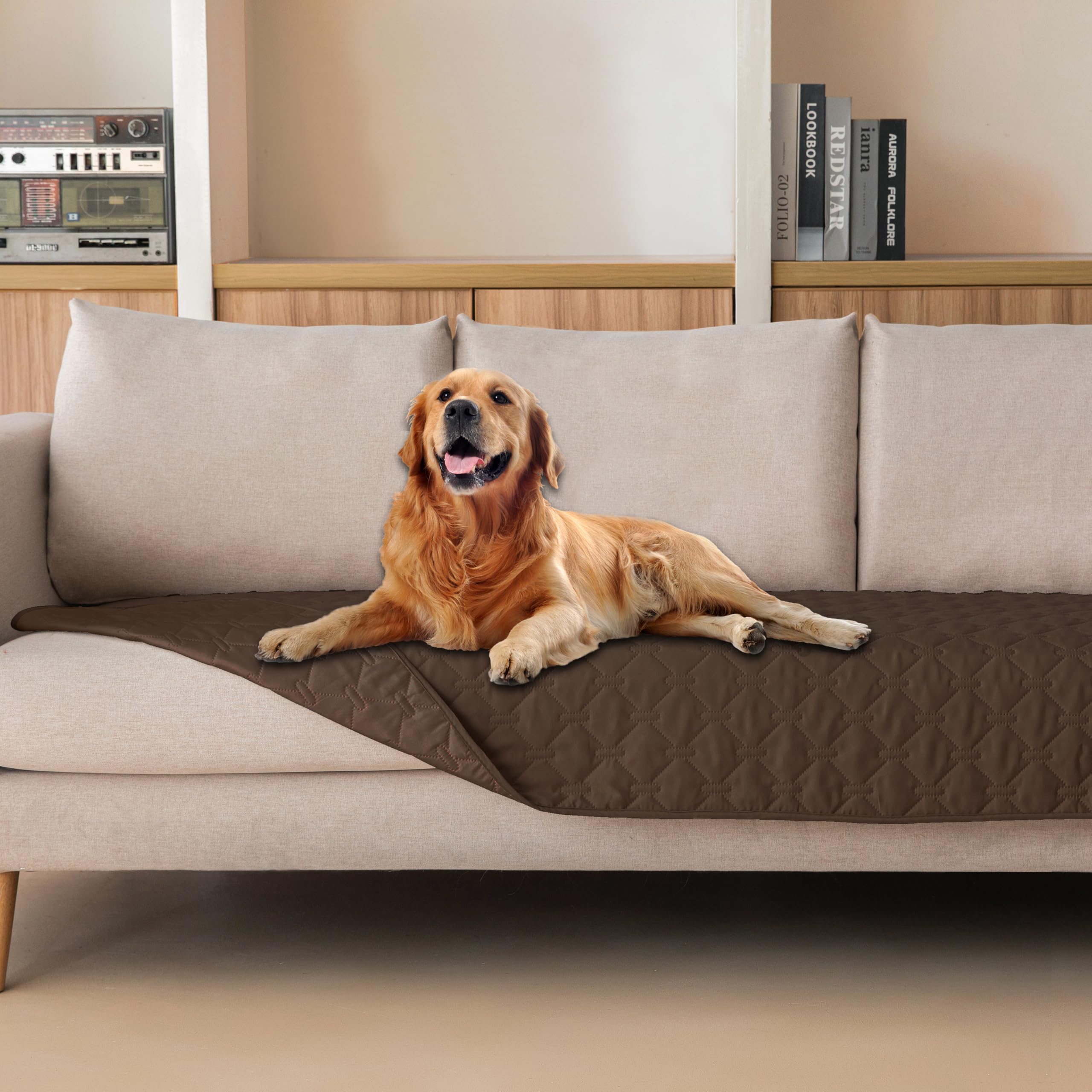 Cobija impermeable gogobunny para mascotas, resistente y duradera.