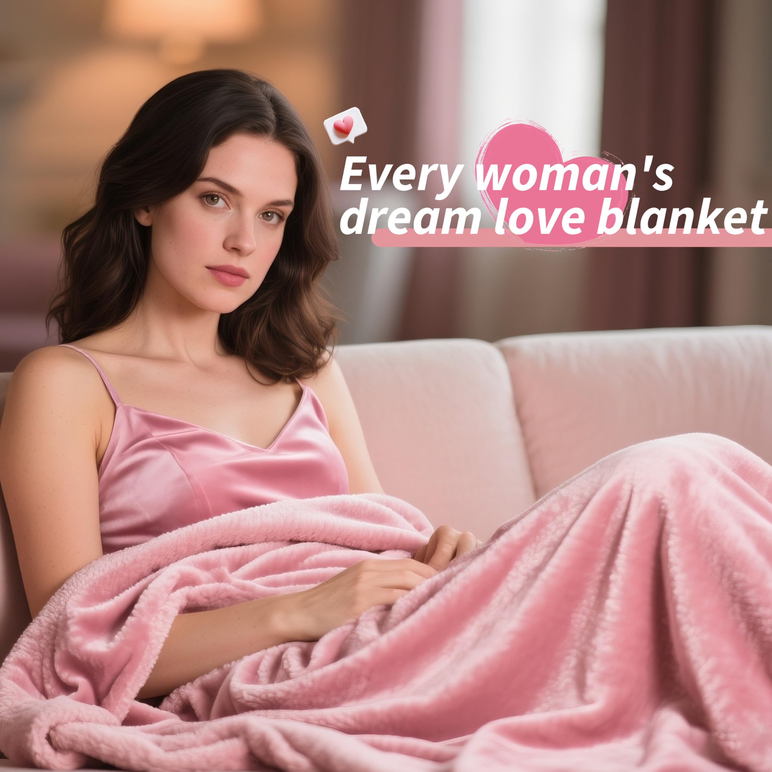 gogobunny manta dos lados sherpa rosa ofrece calor suave