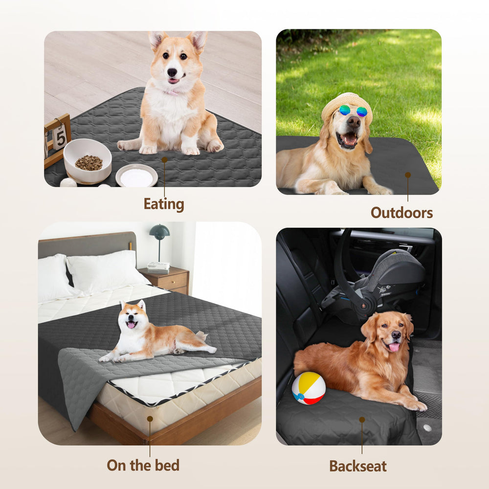 gogobunny manta para perro, capa exterior resistente a salpicaduras
