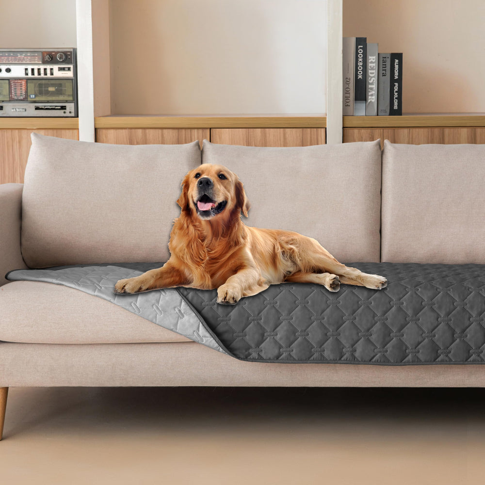 gogobunny manta impermeable de doble capa sobre sofá protege muebles