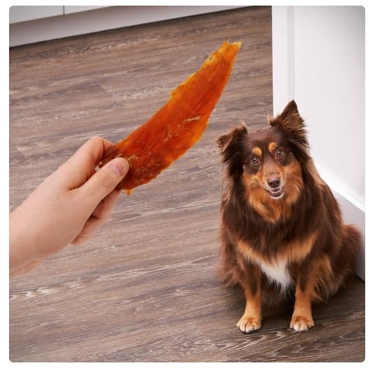 Golden Rewards jerky pollo para entrenamiento y refuerzo positivo.