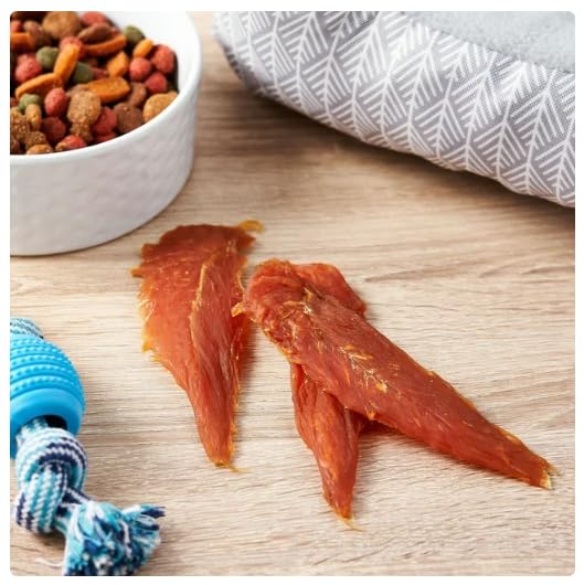 Golden Rewards jerky pollo sin colorantes artificiales para entrenamiento diario.
