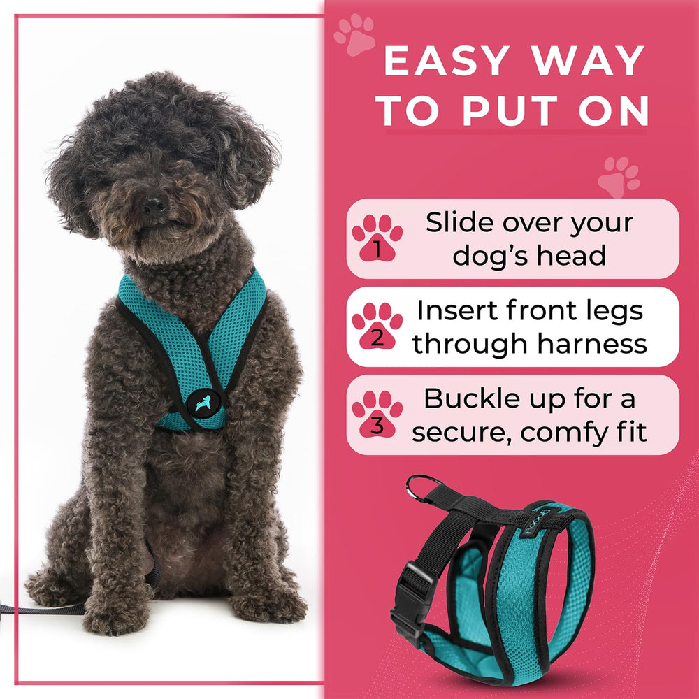 Gooby Comfort X, uso diario para perros medianos, facilita sesiones de entrenamiento suaves.