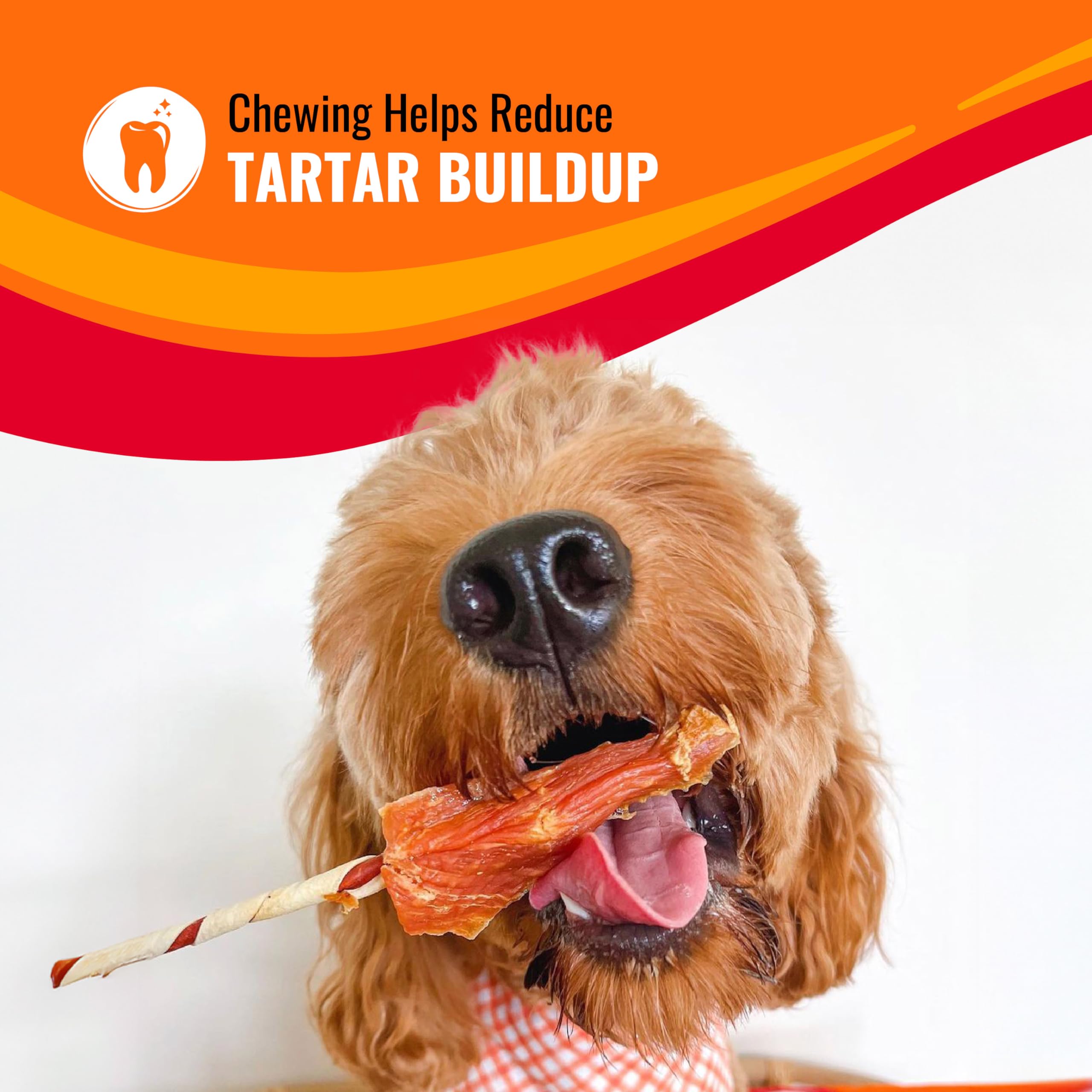 GOOD 'N' FUN Torcidos sabor triple para limpieza dental