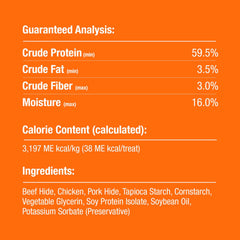Good 'n' Fun Munchy Sticks: sin colores ni sabores artificiales, opción natural.