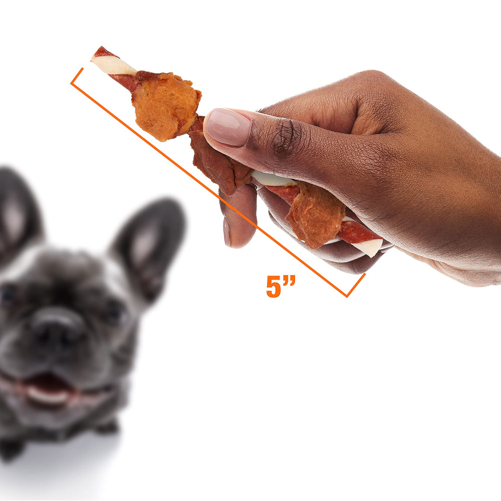 Textura duradera de brochetas GoodNFun para masticación prolongada